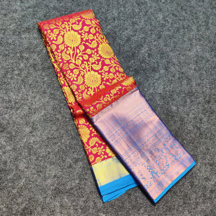 Kanchi Pattu Half Fine Brocade - SP49
