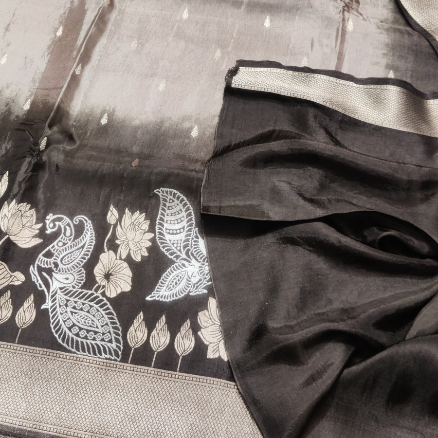 Satin Silk Saree- SA10