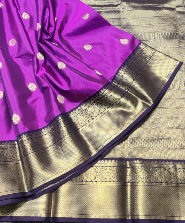Kanchi pure soft silk Saree - KMP1535