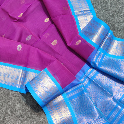 Gadwal Sico Silk Saree - GS45