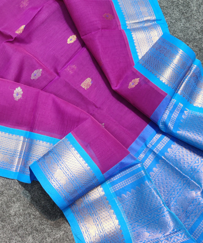 Gadwal Sico Silk Saree - GS45