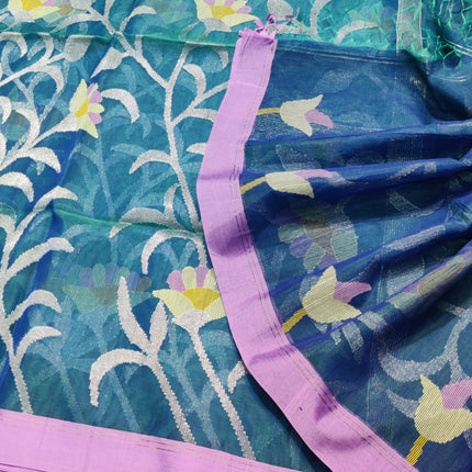 Jamdani handloom pure silk - JM09