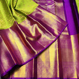 Kanchi Meenakari Brocade Pure handloom Silk Saree - KMP1643