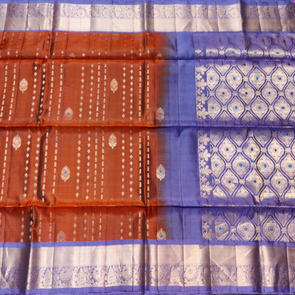 Meenakari kanchi lightweight pattu Saree - KMP3060