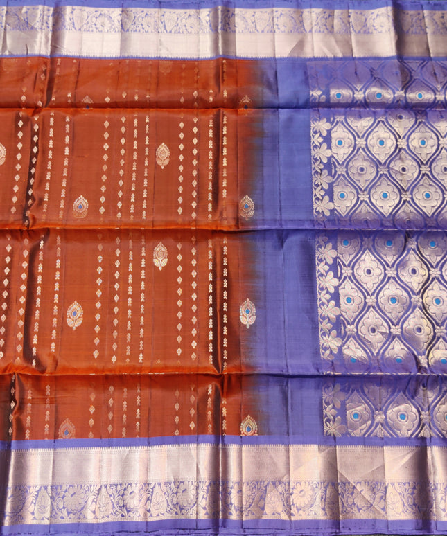 Meenakari kanchi lightweight pattu Saree - KMP3060
