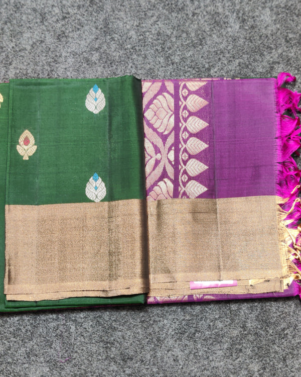 Uppada jamdani Pattu - LWP72