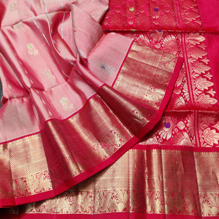 Meenakari kanchi lightweight pattu Saree - KMP3173
