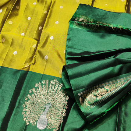 Kanchi pure soft silk Saree - KMP2052