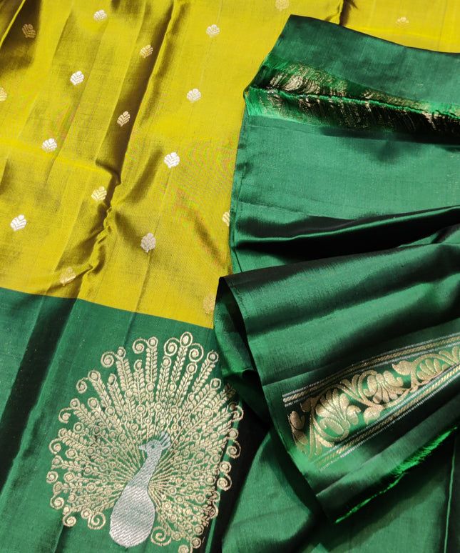 Kanchi pure soft silk Saree - KMP2052