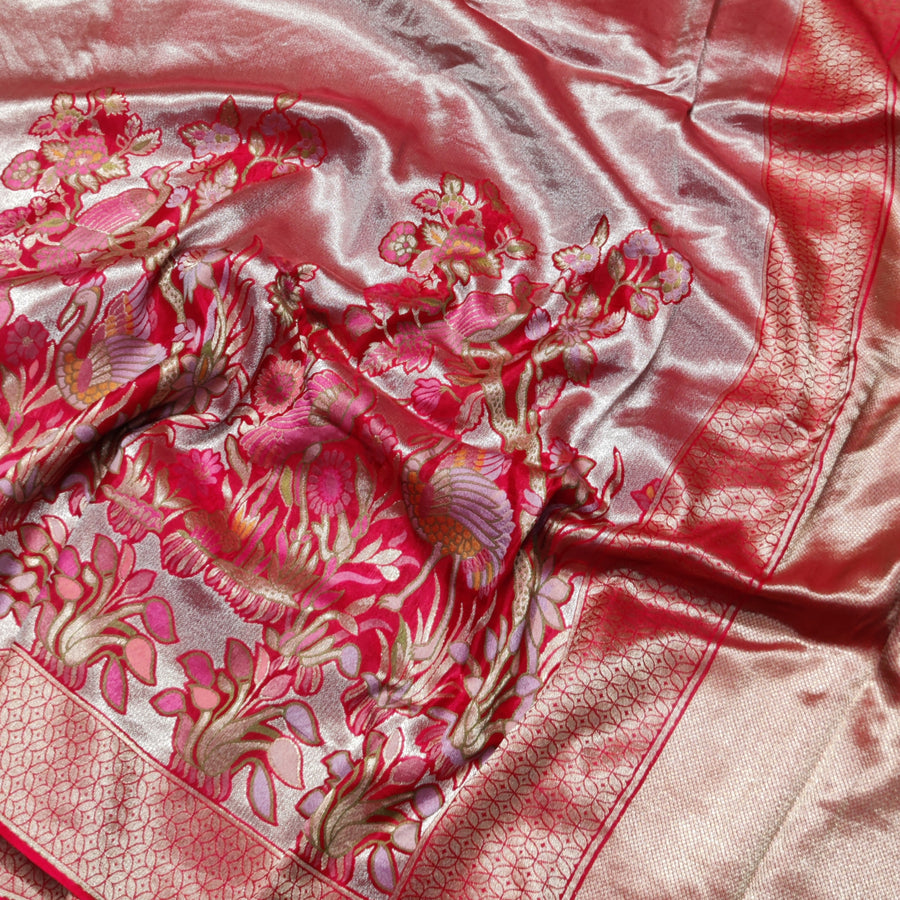 Banaras Tissue Allover Meenakari - BRS38