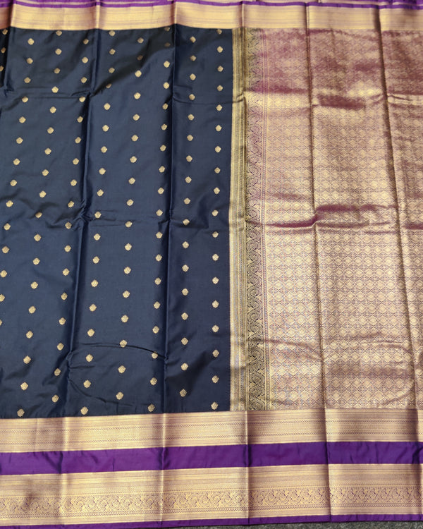 Kanchi semi vintage silk Saree -KS29 alternate view