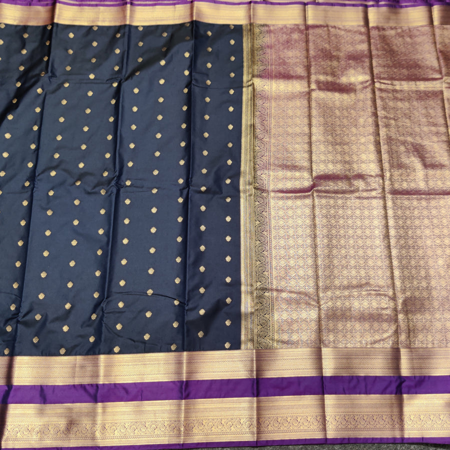 Kanchi semi vintage silk Saree -KS29