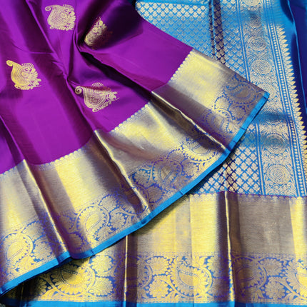 Kanchi Pure Dhantu Silk Saree - KMP1387