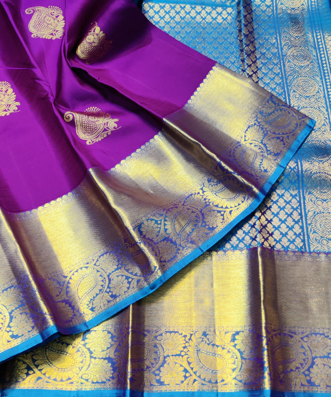 Kanchi Pure Dhantu Silk Saree - KMP1387