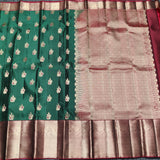 Kanchi Vintage Gap border pattu - KMP275