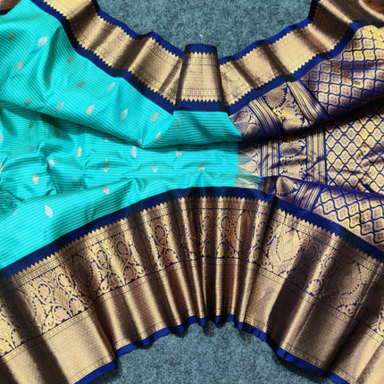 Gadwal pure handloom kuttu silk saree - GPS127