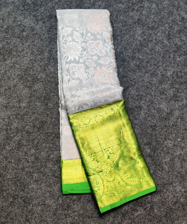 Kanchi pattu half fine Bridal Saree -HF277