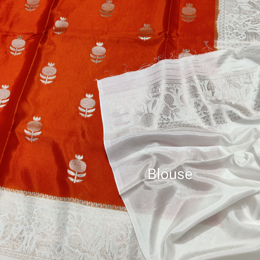 Mashru Silk Saree- MS07