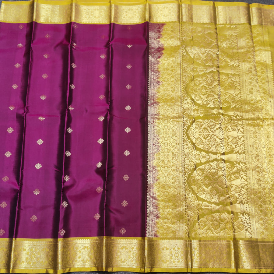 Kanchi Vintage Handloom Saree - KMP42