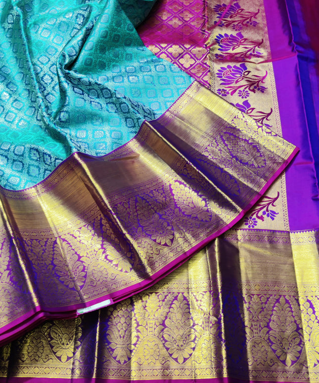 Kanchi pure silk saree - KMP980