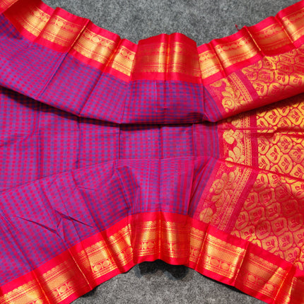 Gadwal Dori Cotton Saree - GC62
