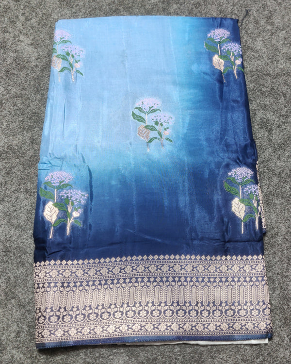 Satin Silk Saree- SA16