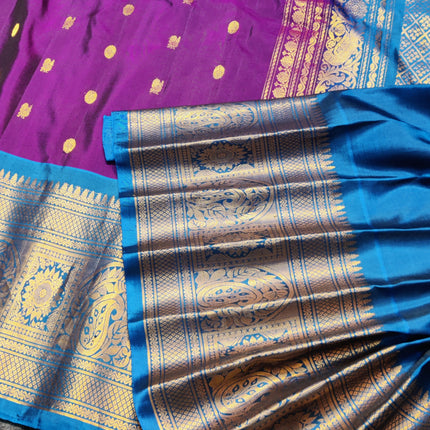 Gadwal pure silk saree - GPS09