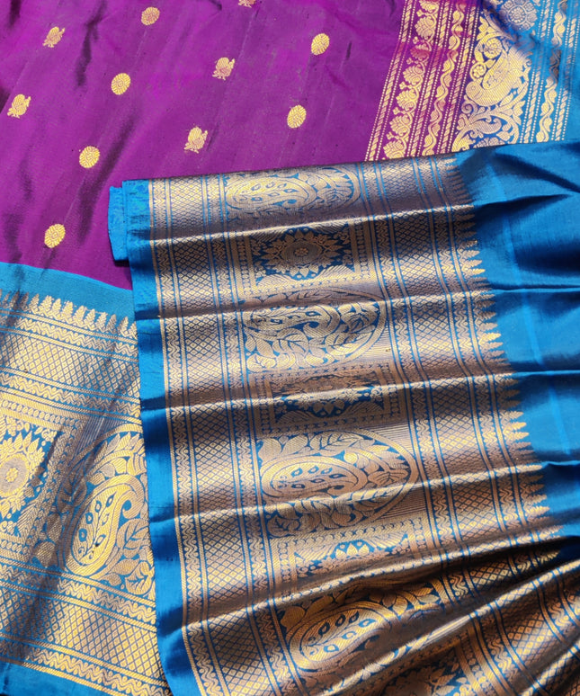 Gadwal pure silk saree - GPS09