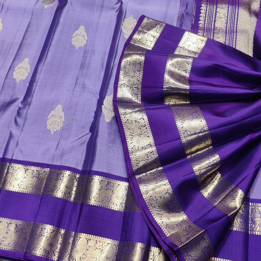 Kanchi Vintage Handloom Pattu Saree - KMP68