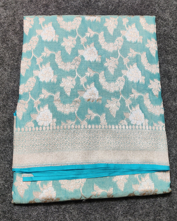 Banaras Tissue Allover Meenakari - BRS45