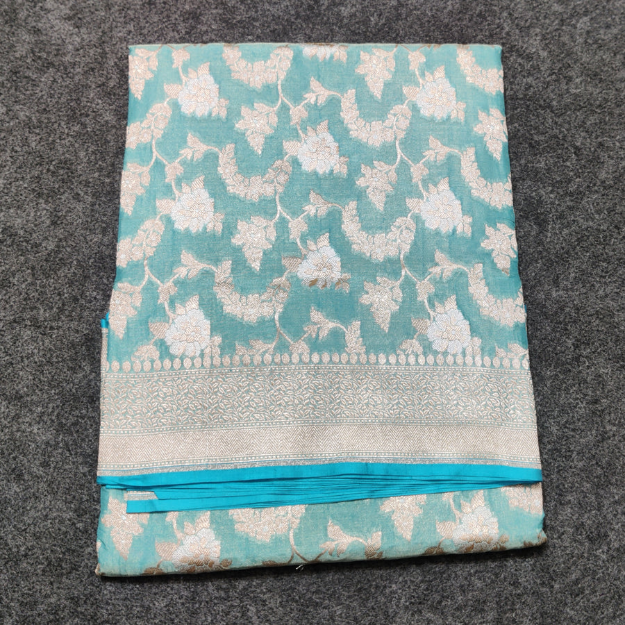 Banaras Tissue Allover Meenakari - BRS45