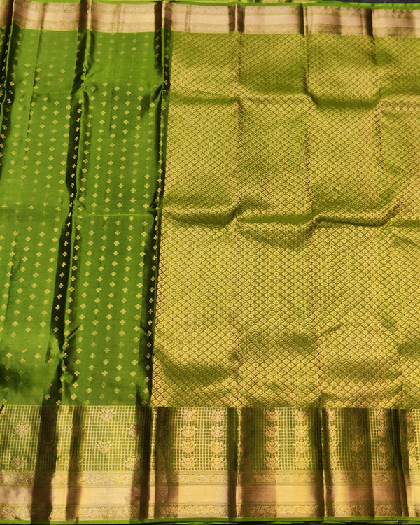 Kanchi pure vintage silk Saree - KMP3010 alternate view