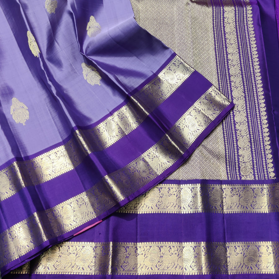 Kanchi Vintage Handloom Pattu Saree - KMP68