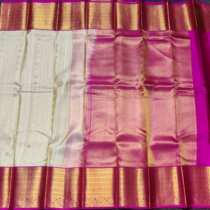 Kanchi Handloom Kuttu Pure Silk Saree - KMP2014