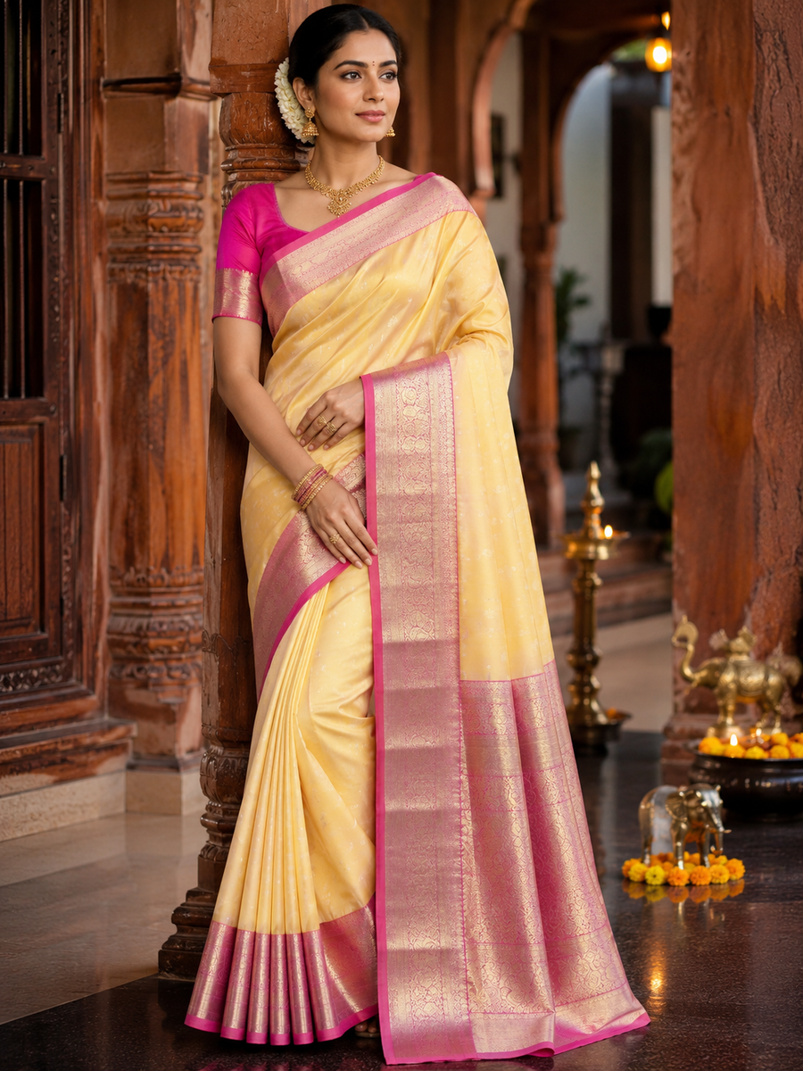 40%Off Kanchi pattu saree - KMP07