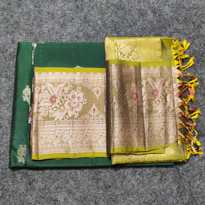 Meenakari kanchi lightweight pattu Saree - KMP143