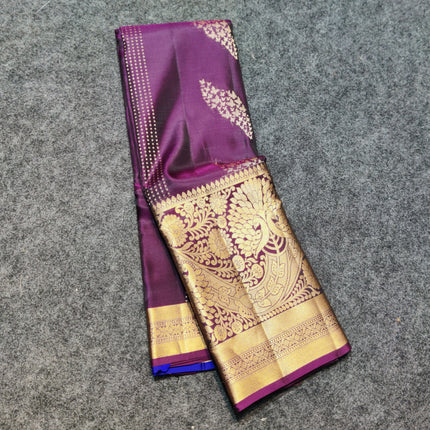 Kanchi pattu pure silk Saree - KMP1273