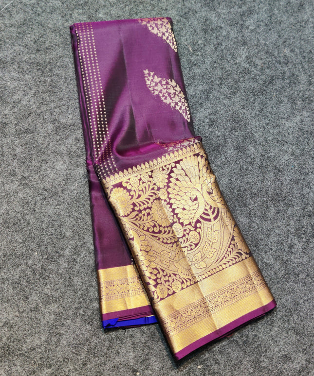 Kanchi pattu pure silk Saree - KMP1273