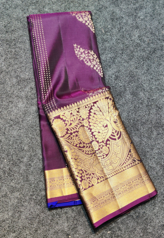 Kanchi pattu pure silk Saree - KMP1273