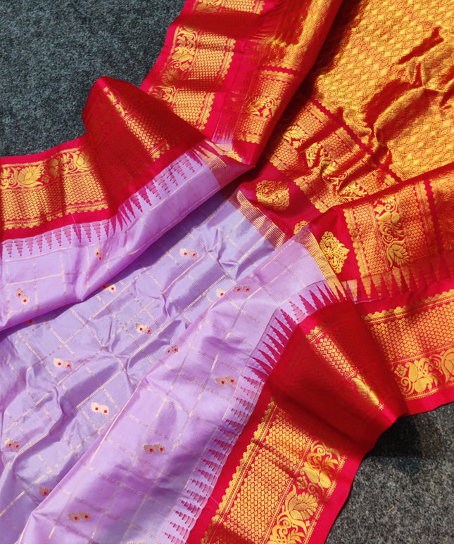 Gadwal pure silk saree - GPS57