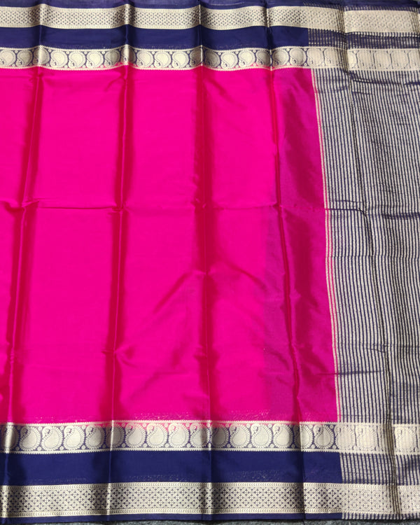 Mysore crepe semi silk saree - M21 alternate view