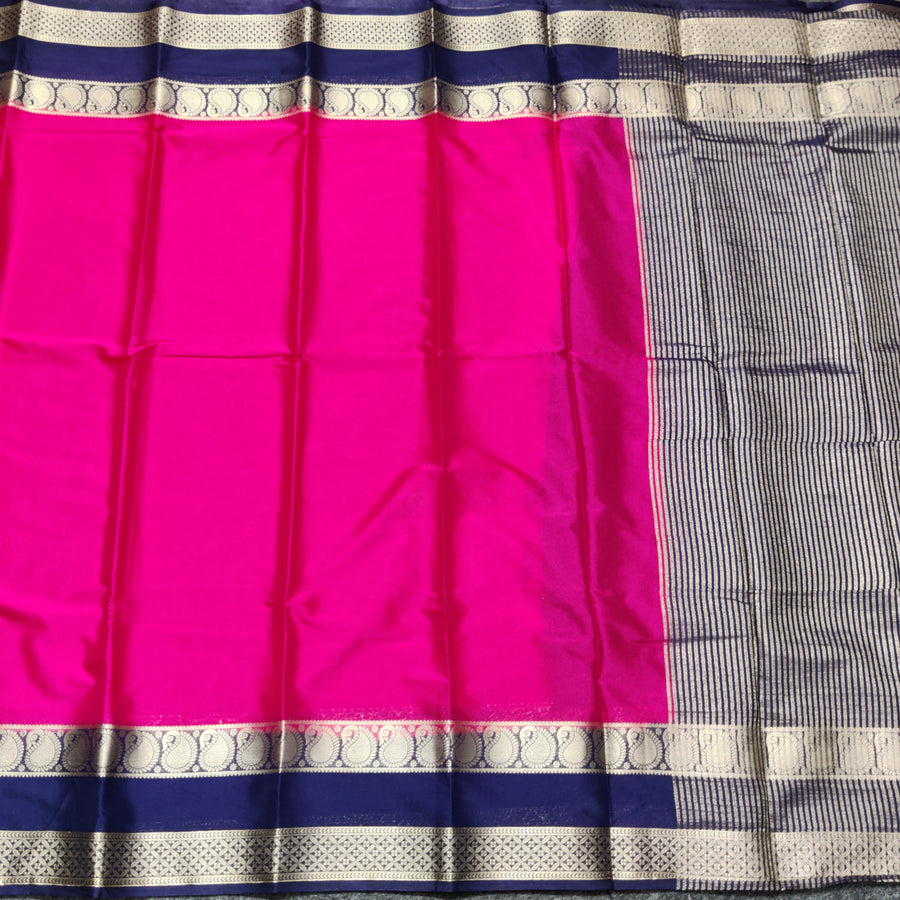Mysore crepe semi silk saree - M21