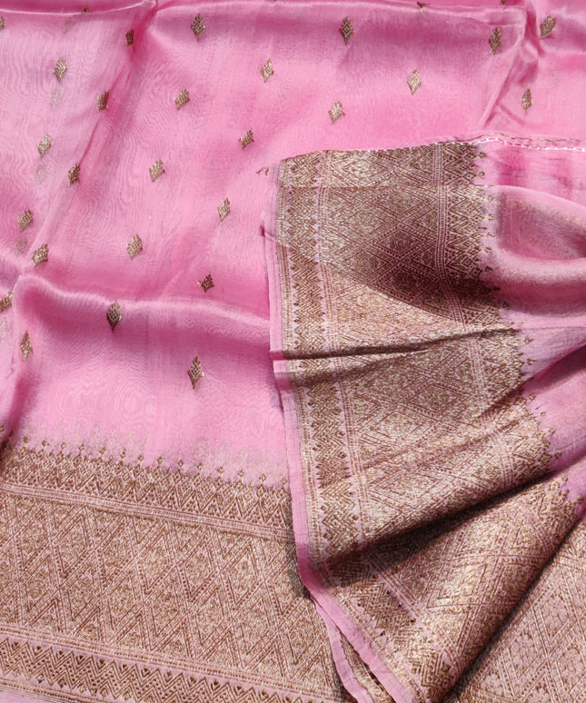 Organza Silk Saree - ORK03