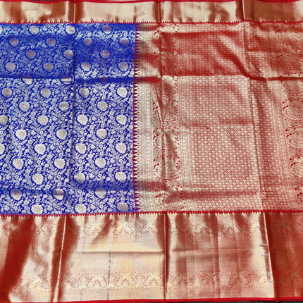 Kanchi pattu half fine Bridal Saree -HF260