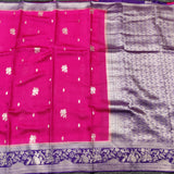 Viscos silk saree -V03