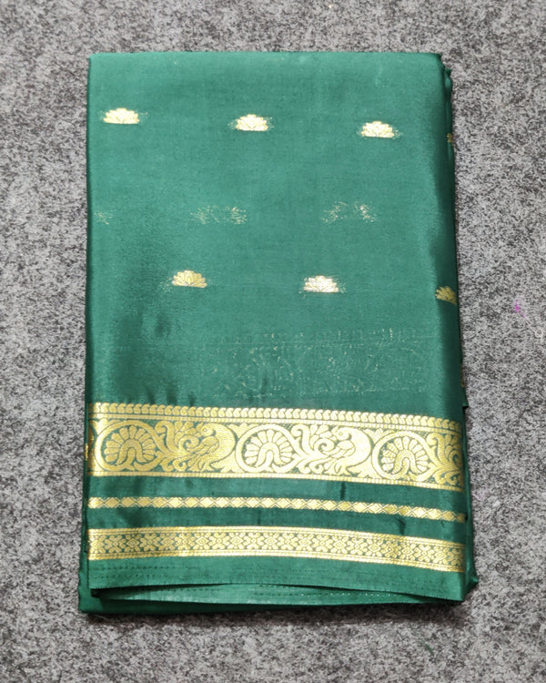 Mysore crepe semi silk saree - M08