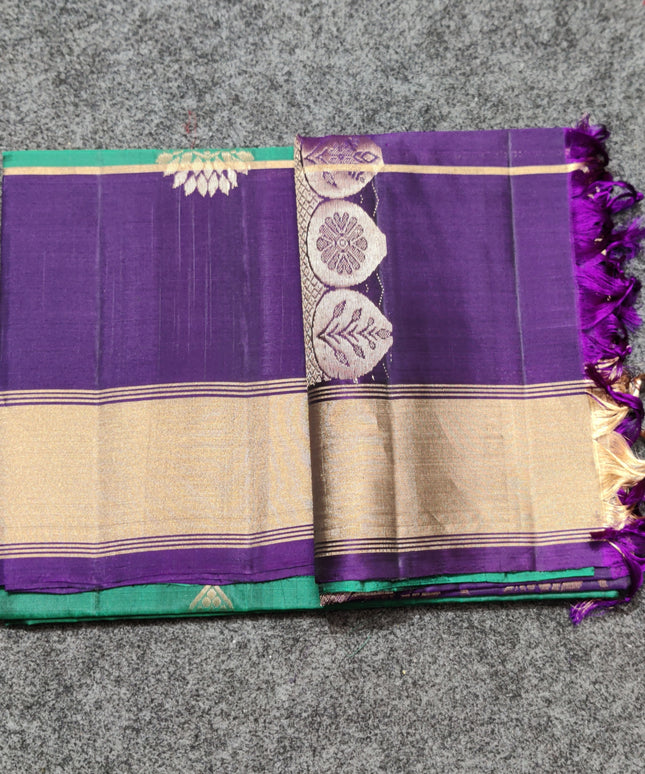 Lightweight pattu Scurt Border Saree - LWP150