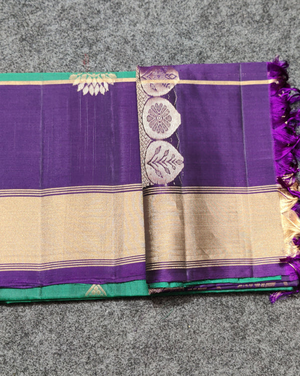 Lightweight pattu Scurt Border Saree - LWP150