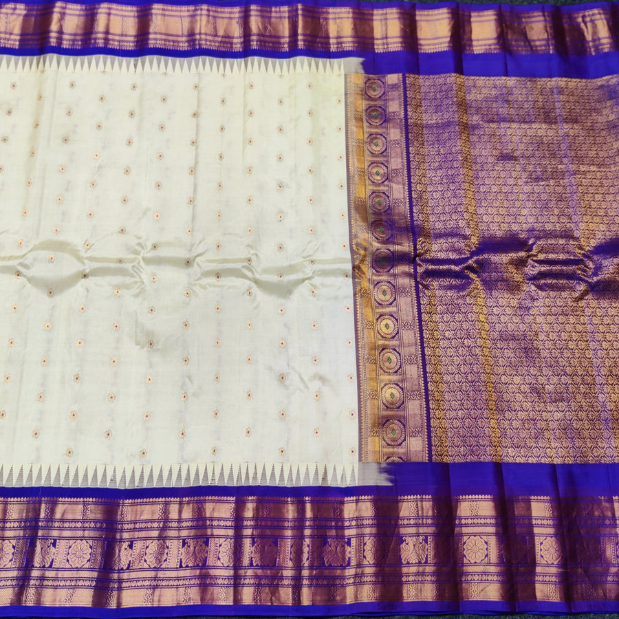 Gadwal Handloom pure silk- GPS46
