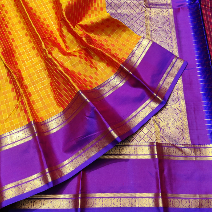 40% off Kanchi kuttu vintage Handloom saree - KMP54